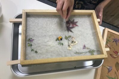 Traditional Japanese Washi Papermaking- Kyoto morning