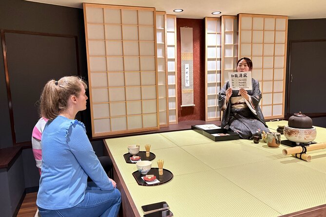 Traditional Tea Ceremony with Matcha and Sweets in Kyoto - Watching the tea master work up close