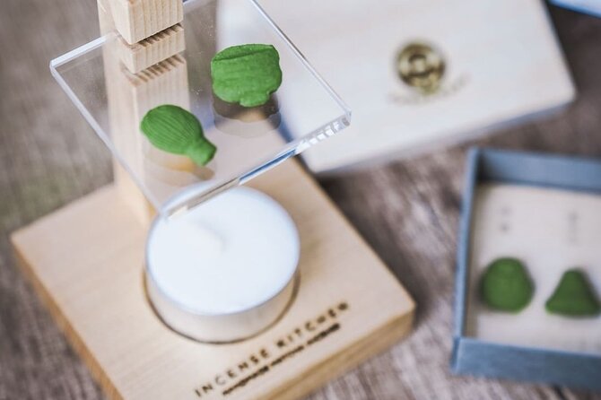 Utilising upcycled Matcha! Creating matcha incense (Uji, Kyoto) - What the $55.38 price includes